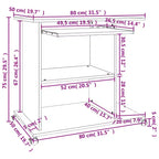 Bureau d'ordinateur compact blanc avec étagères de rangement