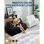 Canapé-lit pliant simple 34,25x74,8, fauteuil-lit convertible avec oreiller, chaise et matelas pliables portables