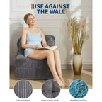 Canapé-lit pliant simple 34,25x74,8, fauteuil-lit convertible avec oreiller, chaise et matelas pliables portables