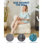 Canapé-lit pliant simple 34,25x74,8, fauteuil-lit convertible avec oreiller, chaise et matelas pliables portables