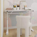 Petit bureau réglable en hauteur, bureau d'écriture polyvalent pour le salon, le bureau, la salle de classe