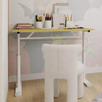 Petit bureau réglable en hauteur, bureau d'écriture polyvalent pour le salon, le bureau, la salle de classe