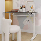 Petit bureau réglable en hauteur, bureau d'écriture polyvalent pour le salon, le bureau, la salle de classe