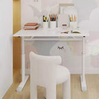 Petit bureau réglable en hauteur, bureau d'écriture polyvalent pour le salon, le bureau, la salle de classe