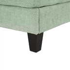 Canapé méridienne réglable en chenille moderne avec éclairage LED RVB