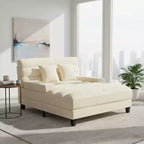 Merax Modern Chenille Adjustable Chaise Lounge Sofa with RGB LED Lighting