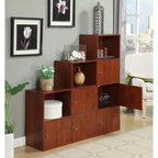 Armoire de rangement en plastique à 1 porte et 2 étagères de 114,3 cm (H) x 228,6 cm (l)