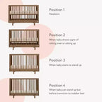 Lit de bébé convertible 4-en-1