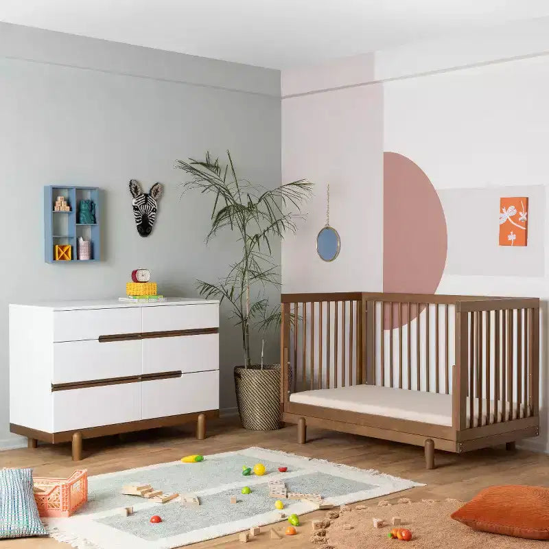 4-in-1 Convertible Baby Crib