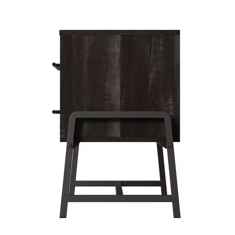 Nightstand with Drawer and Wide Tabletop