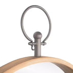 Miroir d'appoint rond en métal de 30 pouces - Bronze