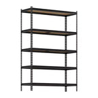 5 Tier Garage Storage Shelves, Heavy Duty Utility Shelves Metal Shelving Unit, Adjustable Storage Shelves Utility Rack for Garage Kitchen Basement