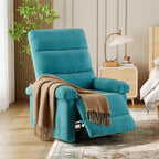 Fauteuil inclinable en tissu réglable avec pochette latérale