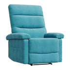 Fauteuil inclinable en tissu réglable avec pochette latérale