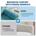 Fauteuil inclinable en tissu réglable avec pochette latérale