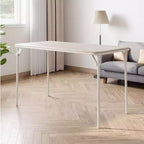 Folding Table,Gaming Desks,Heavy Duty Foldable Tables with PU Leather,Modern Simple Work Desk for Home Office, Gaming Desk