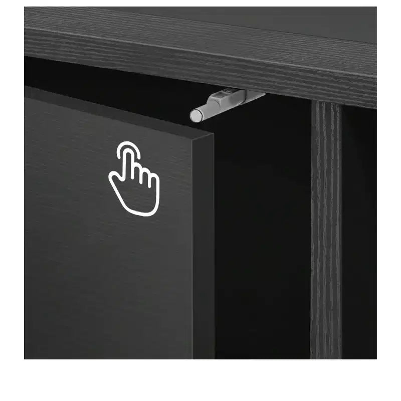LED TV Stand with Built-in Charging Station – Fits TVs up to 65 Inches